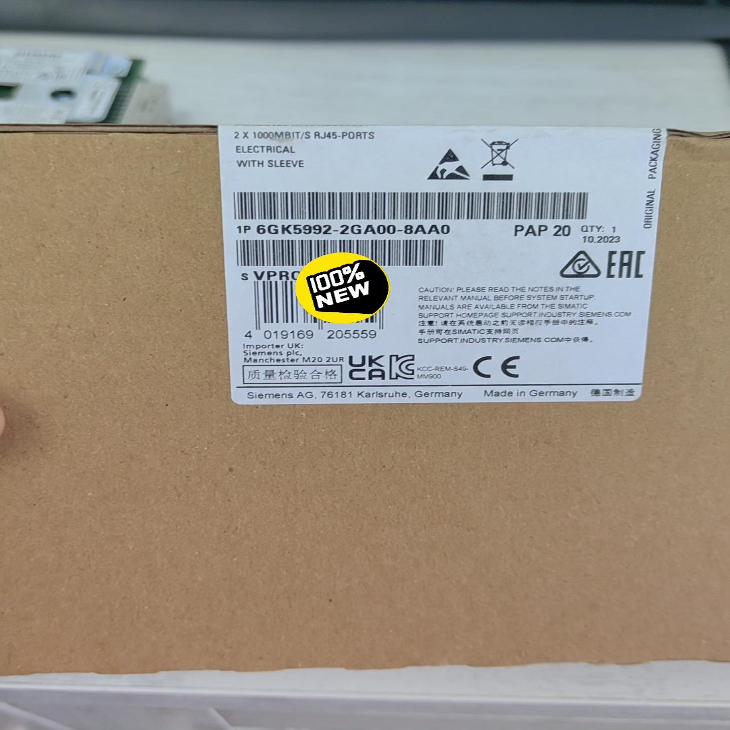 未开封6GK5992-2GA00-8AA0实物;议价