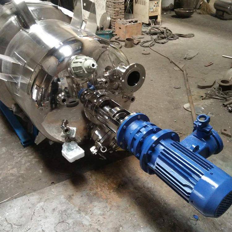 小型直筒式蒸汽加热搅拌提取罐多功能动态提取罐