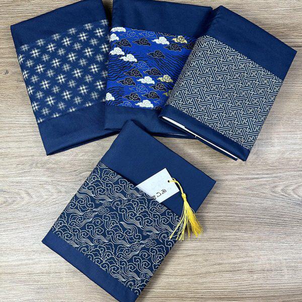 宽保护套布书通用清洗长书皮书  厚可衣口袋尺寸衣可调节布书多本