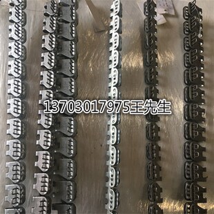 输送带流水线工业皮带狼牙扣蝴蝶扣矿用传送带钢扣接头扣平板带
