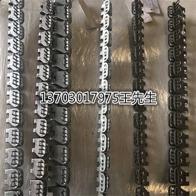输送带流水线工业皮带狼牙扣蝴蝶扣矿用传送带钢扣接头扣平板带