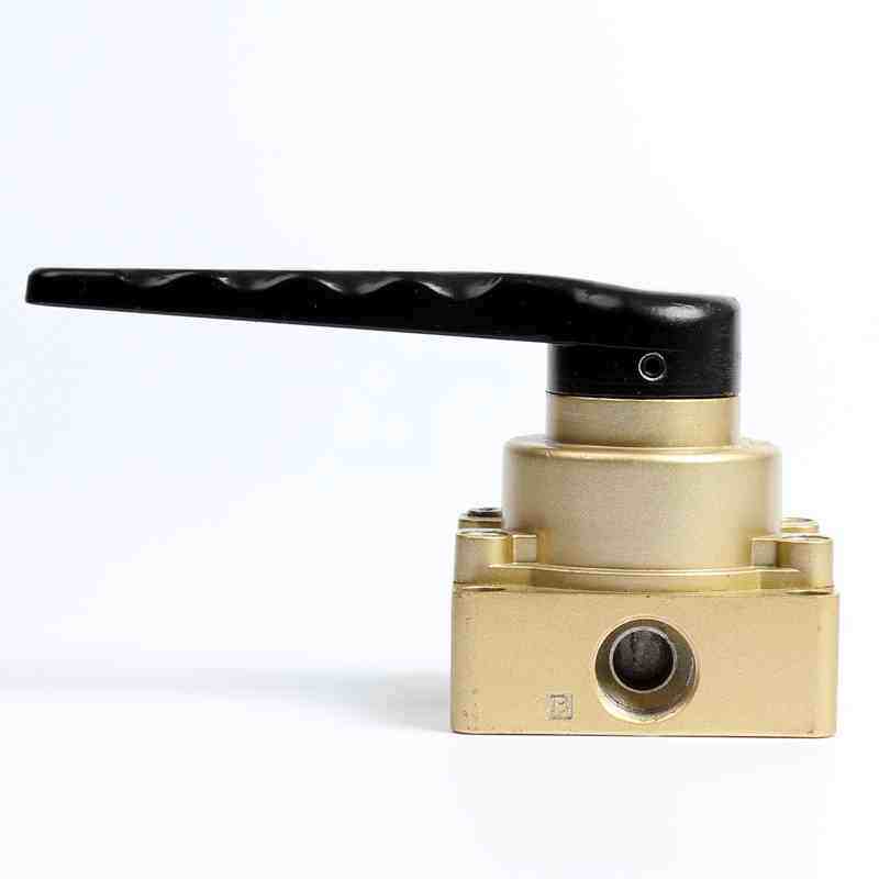 400-03换向阀/四通三位HV-04气缸200//300阀手动02/手转阀