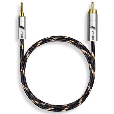 FiiO LL-RCA1数位音频线 3.5转RCA影音配件 同轴音响线材