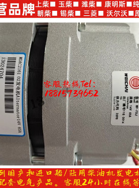 潍柴226B道依茨WP6柴油发动机13024704发电机14V佩特来MDAC2161