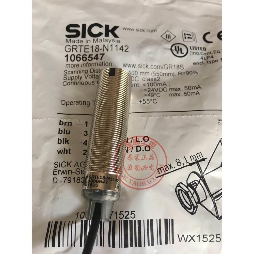 德国西克SICK光电开关GRTE18-N1142 GRTE18-P1142 GRTE18-N1162