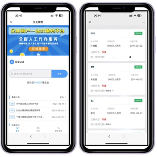 个体户工商年报小程序搭建公众号企业年审申报系统回执单生成开发