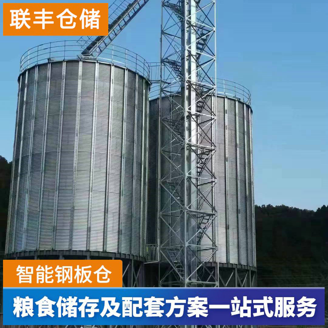 联丰装配式钢板仓大型粮食储存仓