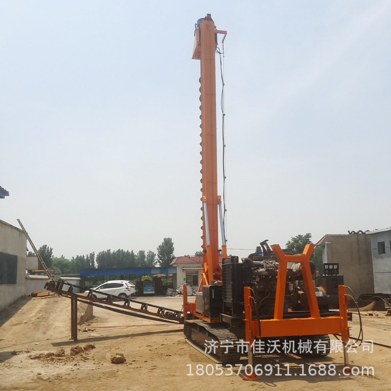 履带螺旋打桩机 cfg机 小型机桩工机械旋挖钻机