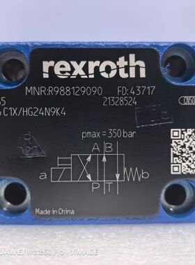 R988129090  4WE6C1X/HG24N9K4  # Rexroth节流阀