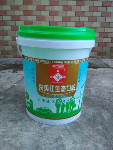 15KG东美江生态白胶（绿盖装）龙马白乳胶的质量不一样的价格