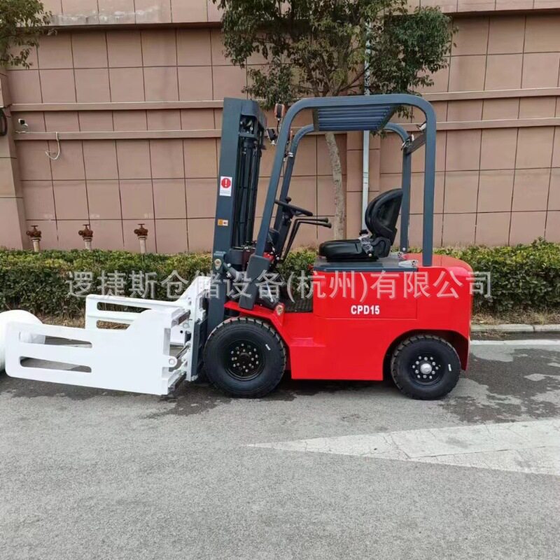 平衡重电动叉车抱夹车 软包夹平包旋转式废纸夹棉花夹 夹抱叉车