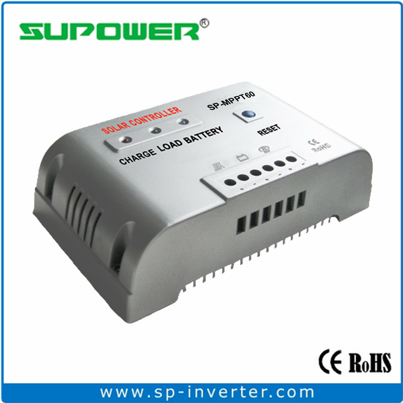12V/24V自动识别 60A 太阳能控制器 光伏充放电控制器