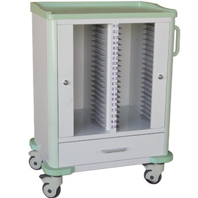 华瑞 日式双列病历夹车 E261型  785×512×1055