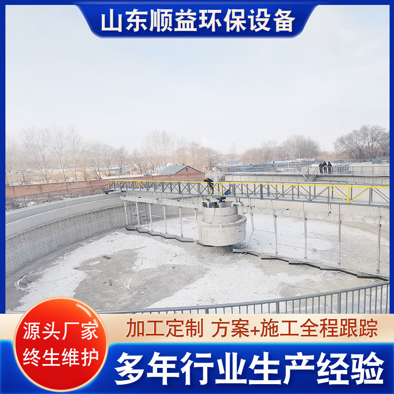 桁车式污水污泥水下刮吸泥机