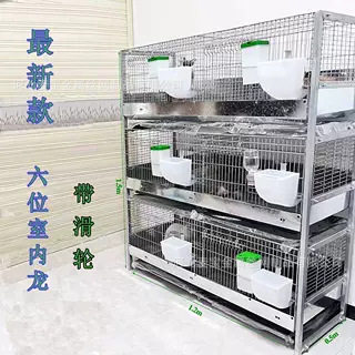 6位兔笼养殖厂用笼具子母兔笼厂家供应镀锌加粗笼子