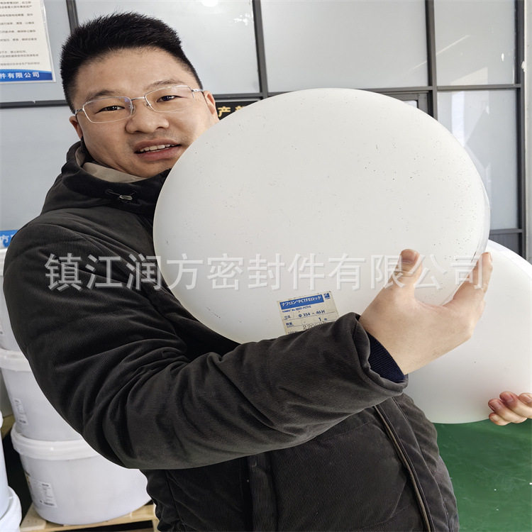 供应白色半透PCTFE棒 低温性能聚三氟乙烯圆板