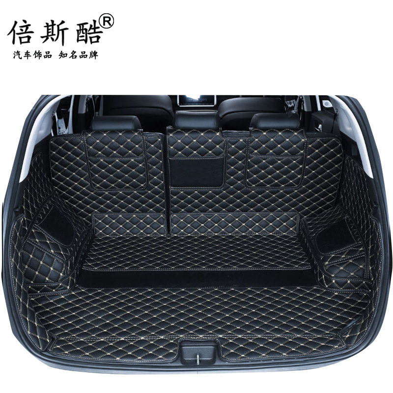 全包后背尾箱垫汽车后备箱垫Mould3后背箱后尾箱垫 SUV皮尾箱皮垫