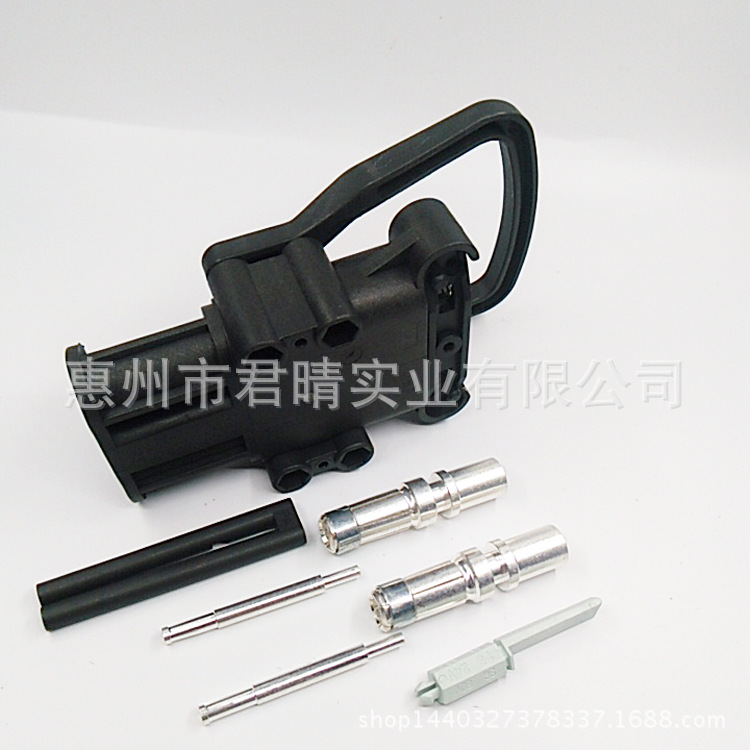 QEMA320A连接器生有产叉车电动电源连接器 320A公母接插件