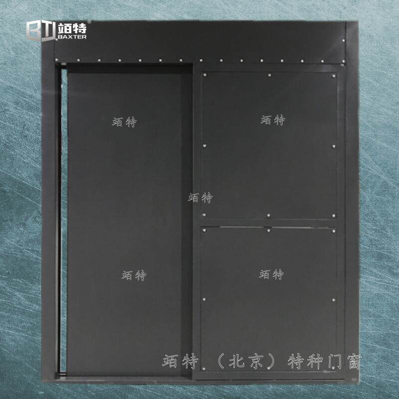 戒毒所监管控制钢质监室门 监狱AB电动门制造厂家