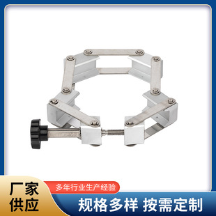 不锈钢真空链式卡箍快装卡箍真空设备配件管卡子固定双销抱箍