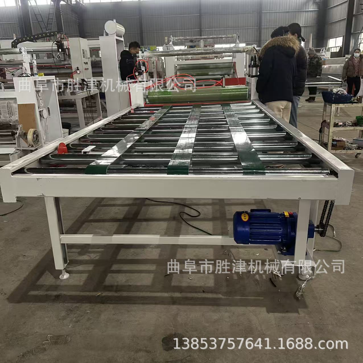 橱柜门板双面贴膜机PE透明膜覆膜机镀锌钢板表面贴膜机