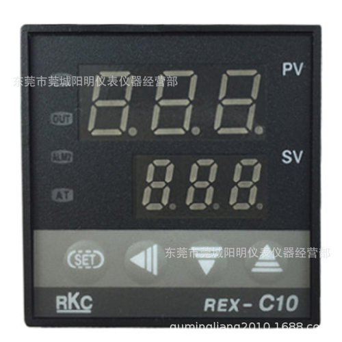 RKC温控器REX-C10FK02-M*EN智能温控表220vk型数显智能PID温控器