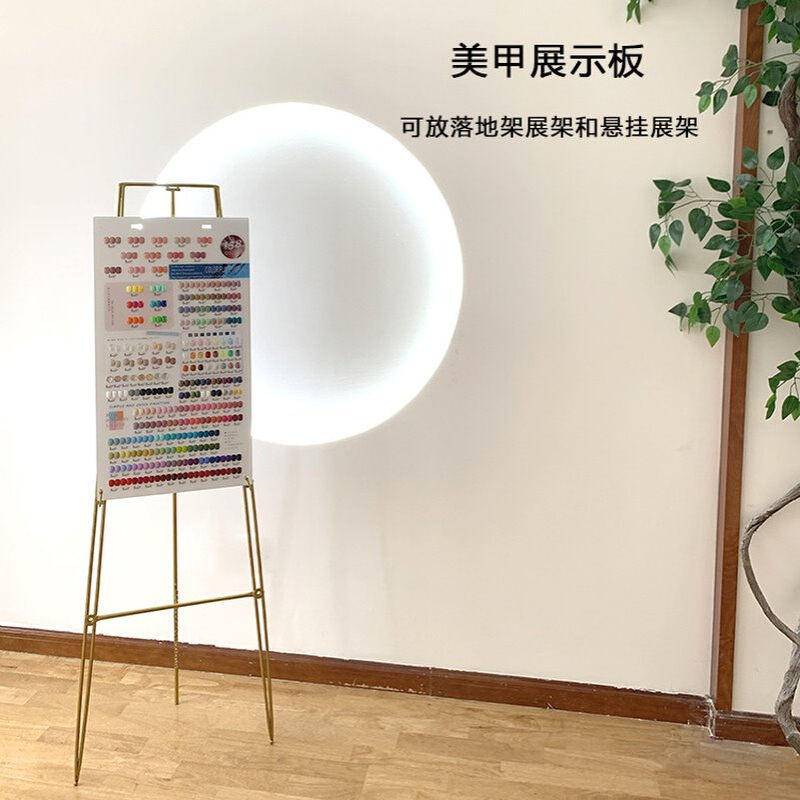 美甲展示板落地展示网红款悬挂展示158双色展示色卡本样板亚克力