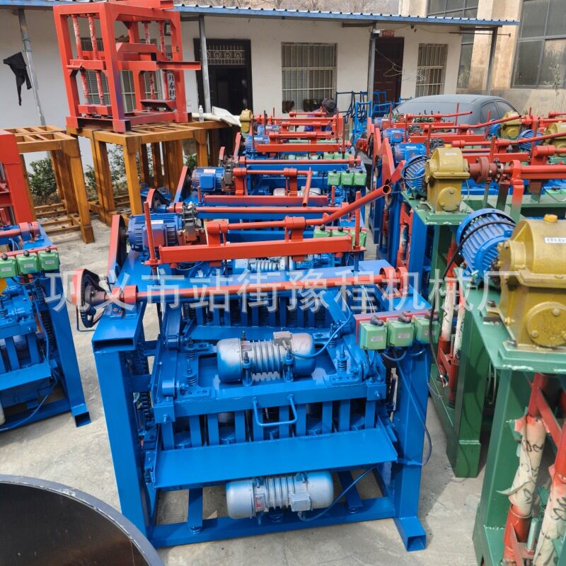 Brick Machine 外贸非洲制砖机六棱砖机小型空心砌块砖机源头厂家