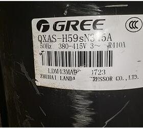 QXAS-H59sN345A R410A 380-415V/50Hz压缩机