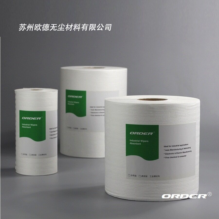 ORDER东莞替代纯棉擦机布白色X60压花大卷多用途吸油吸水擦拭纸