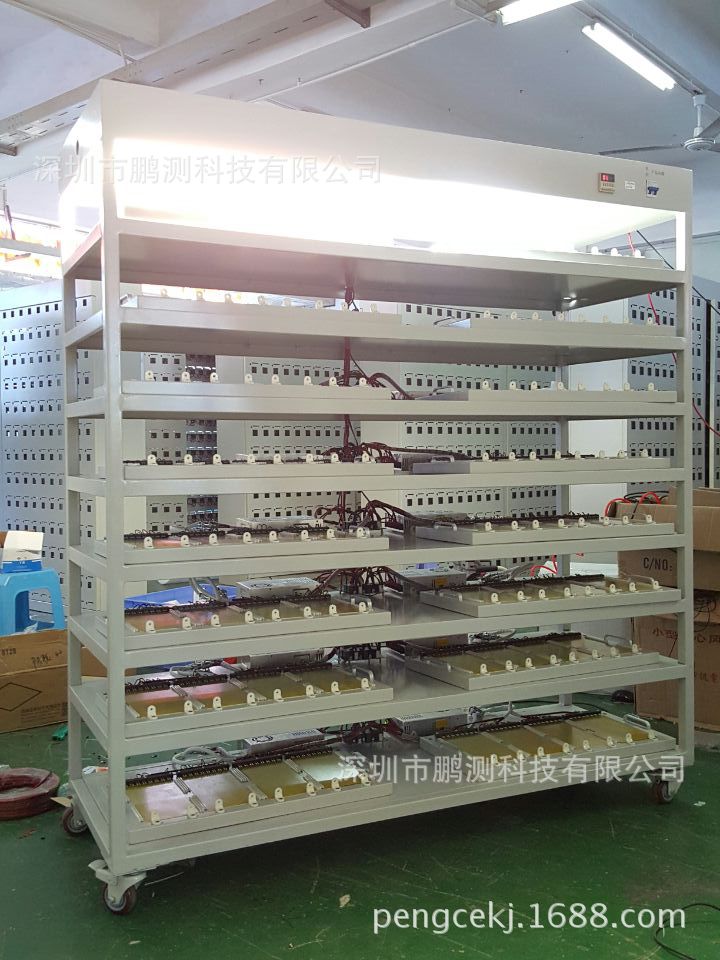 鹏测厂家直供LED灯具灯板灯条老化车老化架老化柜