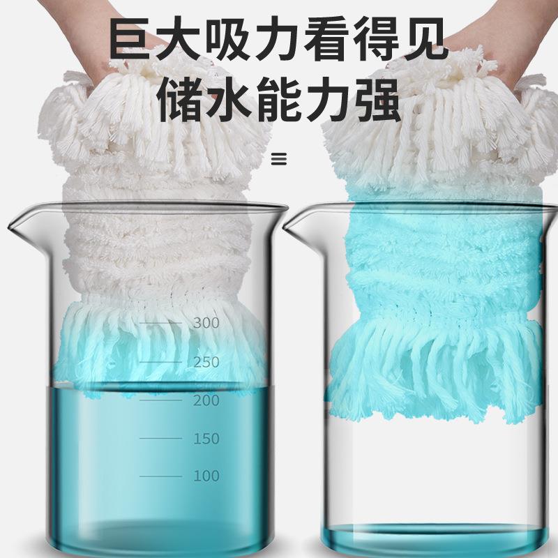 平板拖把大号尘推酒店排拖大拖把商家用一拖瓷砖地净托长棉纱拖布