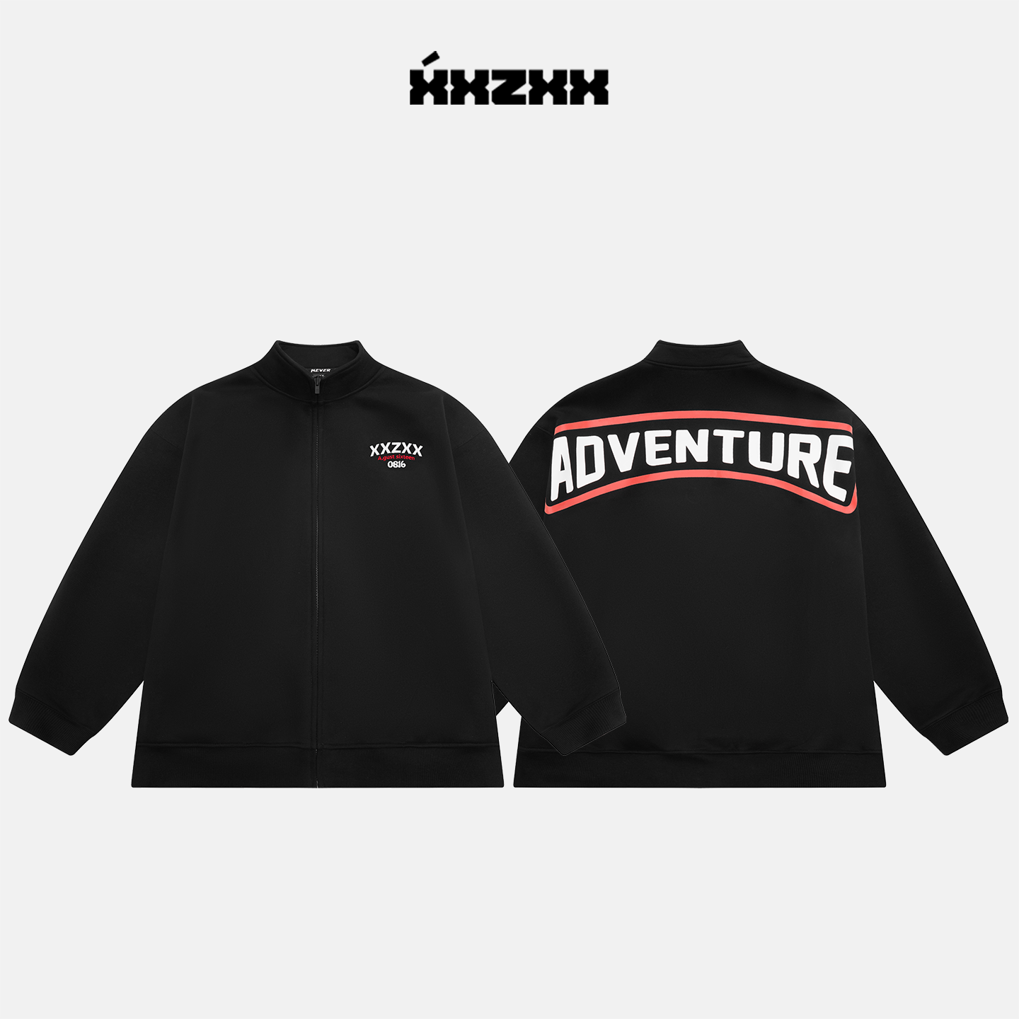 XXZXX针织开衫毛衣外套男女潮牌