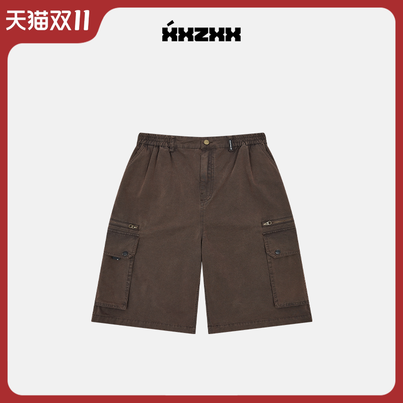 XXZXX潮牌工装短裤男女同款