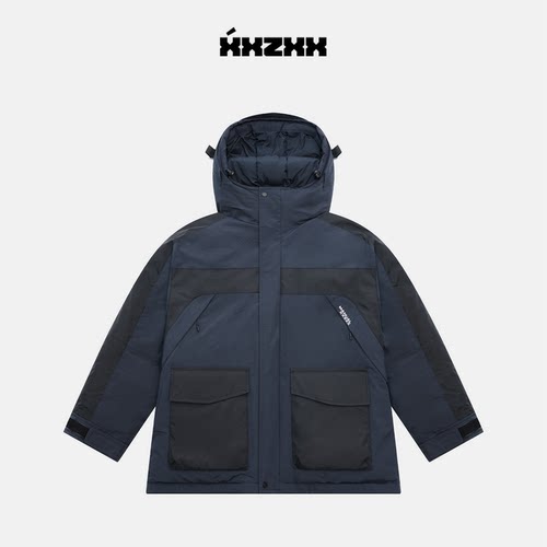 XXZXX三防羽绒服男女同款潮牌