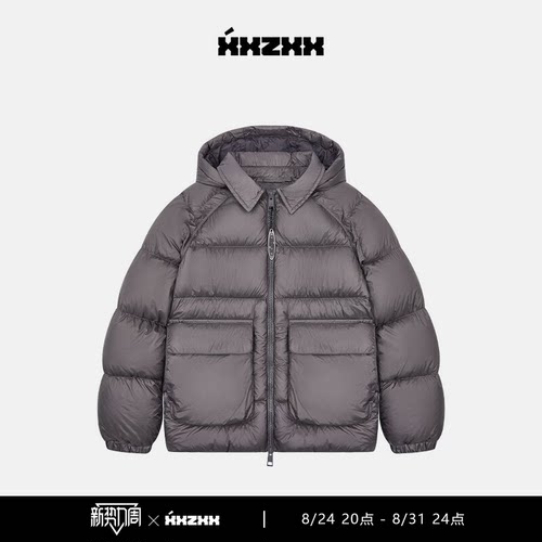 XXZXX潮牌羽绒服宽松保暖外套