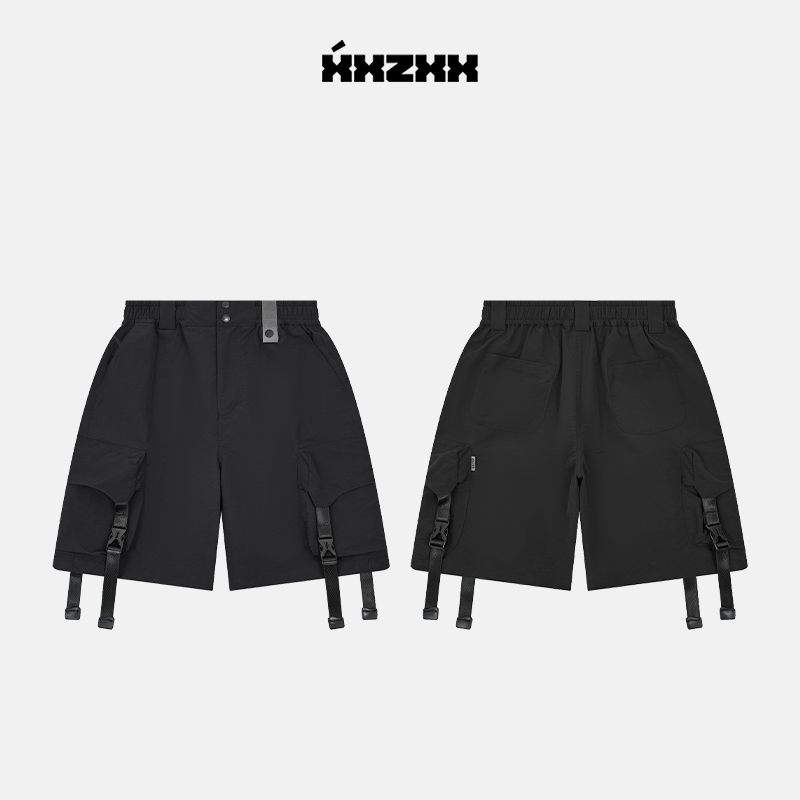 XXZXX潮牌防泼水面料工装短裤