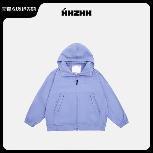 XXZXX潮牌防风防晒开衫外套男女