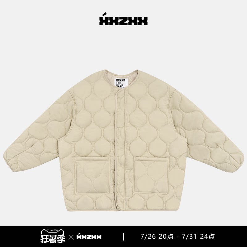 XXZXX 棉服外套轻薄保暖棉衣棉袄男女潮牌童装亲子装冬季新款 565