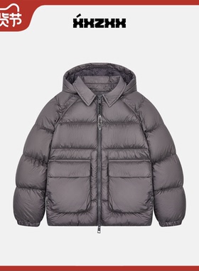 XXZXX羽绒服宽松保暖外套夹克男女潮牌童装亲子装 冬季新款 5701