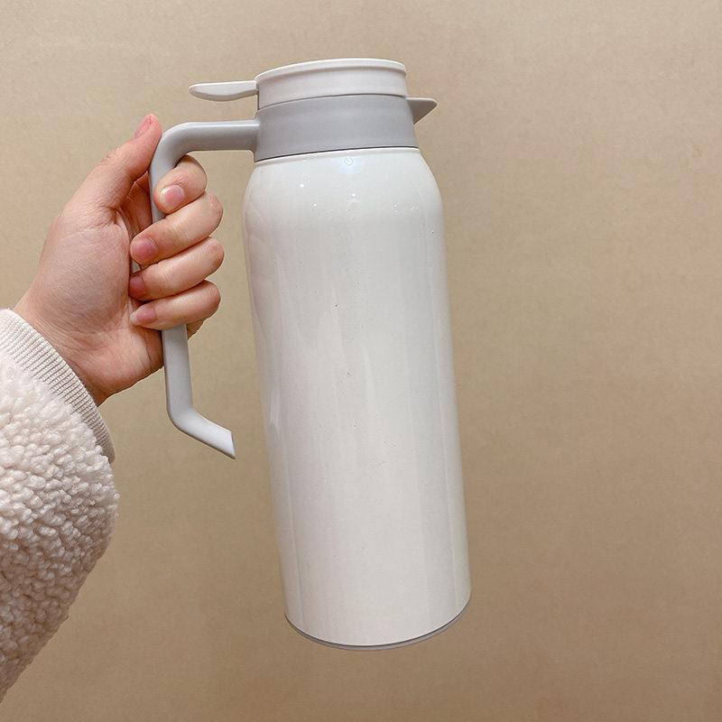 简约保温水壶家用1.5L大容量宿舍学生热水瓶保温壶暖水瓶餐厅茶壶