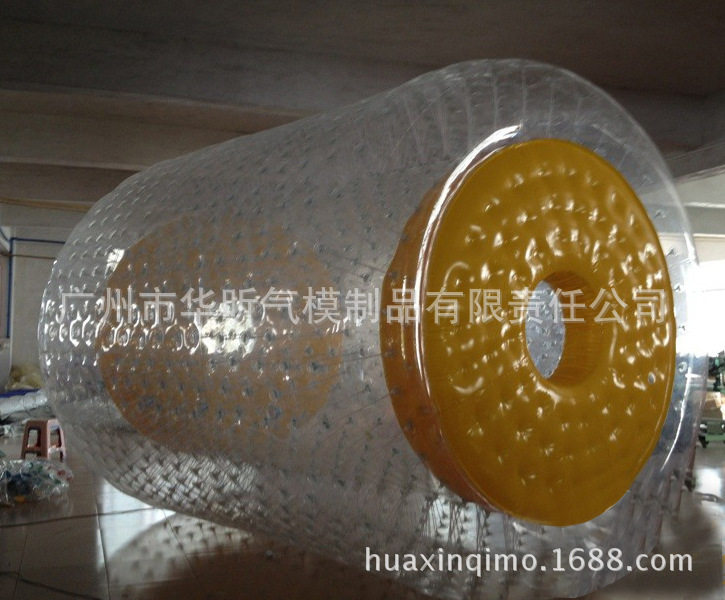 厂家直销充气水上滚筒球 水上漫步筒 水上步行器 水上滚筒步行球