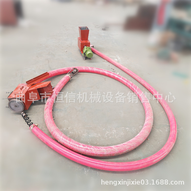 小型尼龙软管移动式吸粮机 现货家用吸粮机 芝麻谷子软管输送机