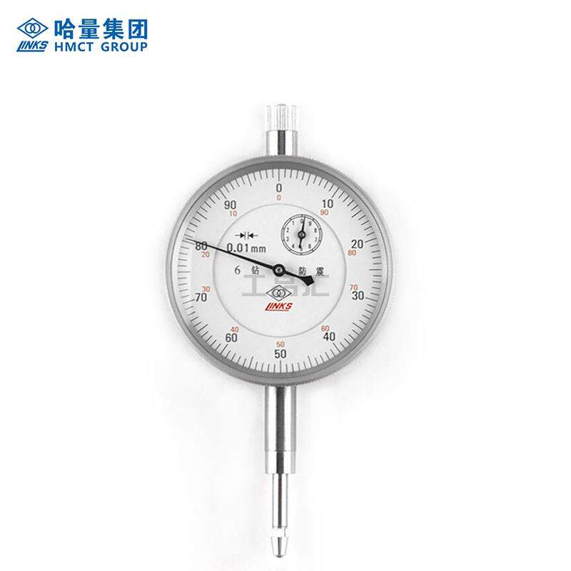 哈量百分表；801-01-1级-塑料后盖