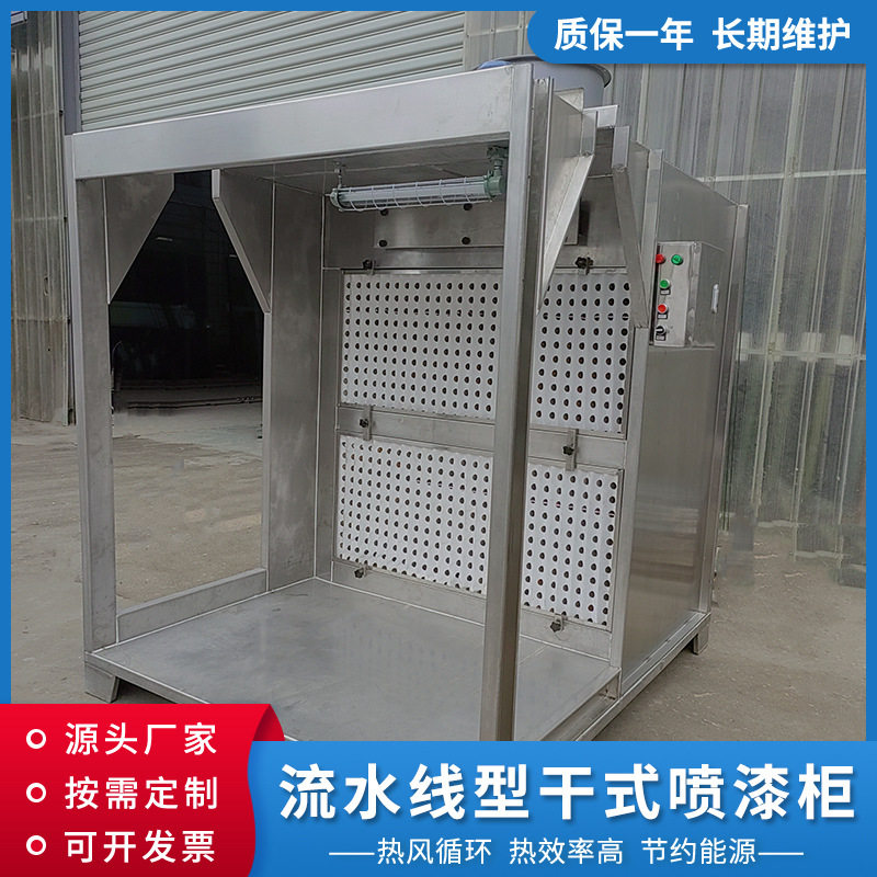 漆雾处理干式喷漆柜喷涂生产线过滤集尘柜防爆型除尘雾净化器厂家