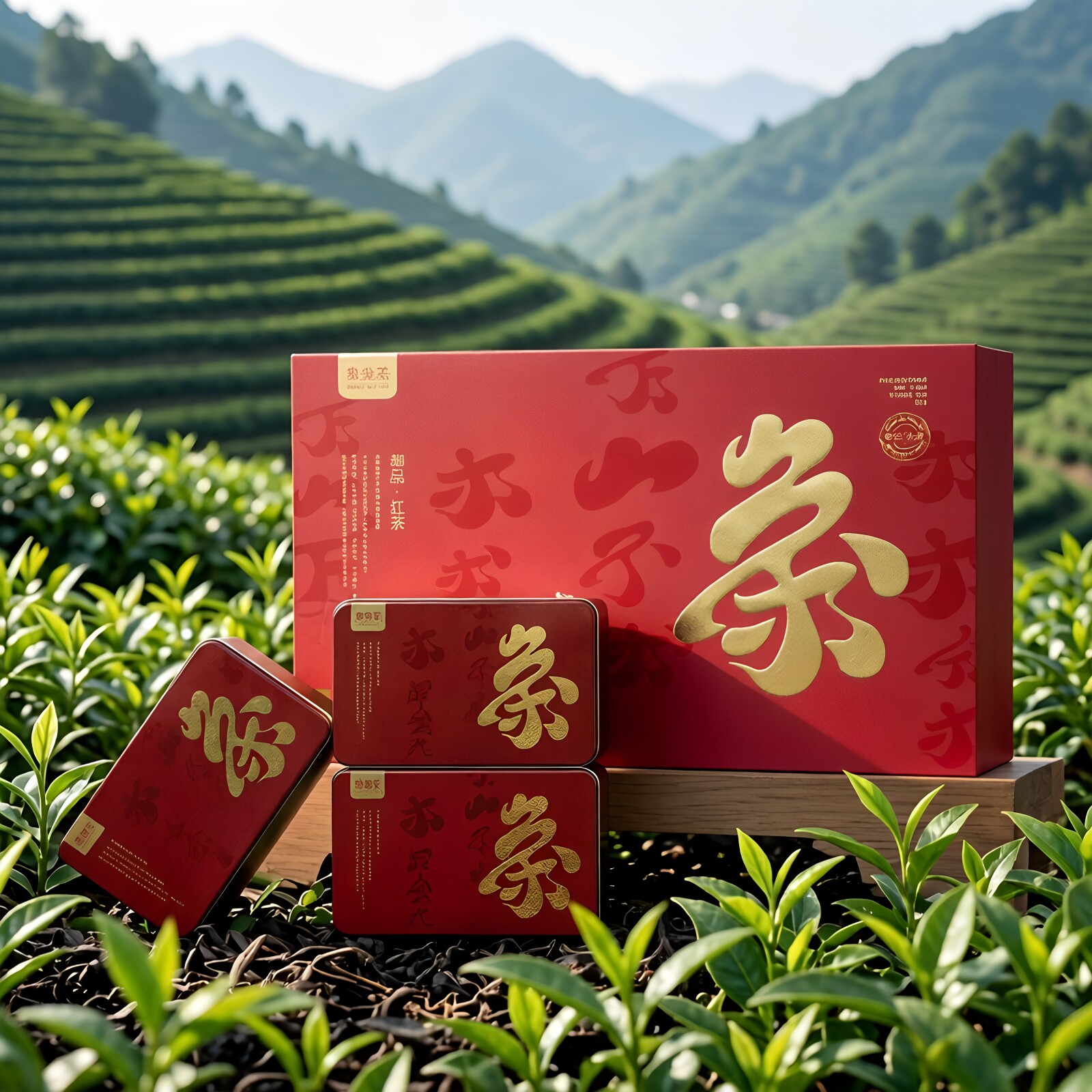 广东新兴县翔顺象窝茶御品红茶盒装老树茶高山有机茶浓香型特级茶