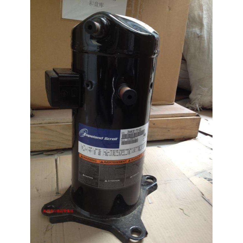 全新谷轮3.5匹空调热泵冷库压缩机ZR40K3-PFJ-522 ZR40K3-TFD-522