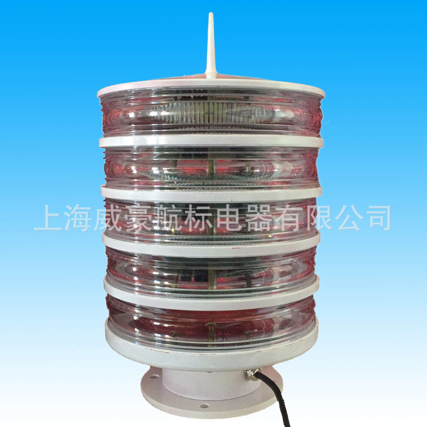 威豪航标自主灯桩灯塔视距航标灯可增设AIS遥感遥测功能发光闪光