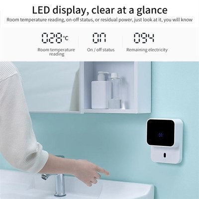 Hand Wash Soap Dispenseur Home Hotel Touchless Automatic Wal