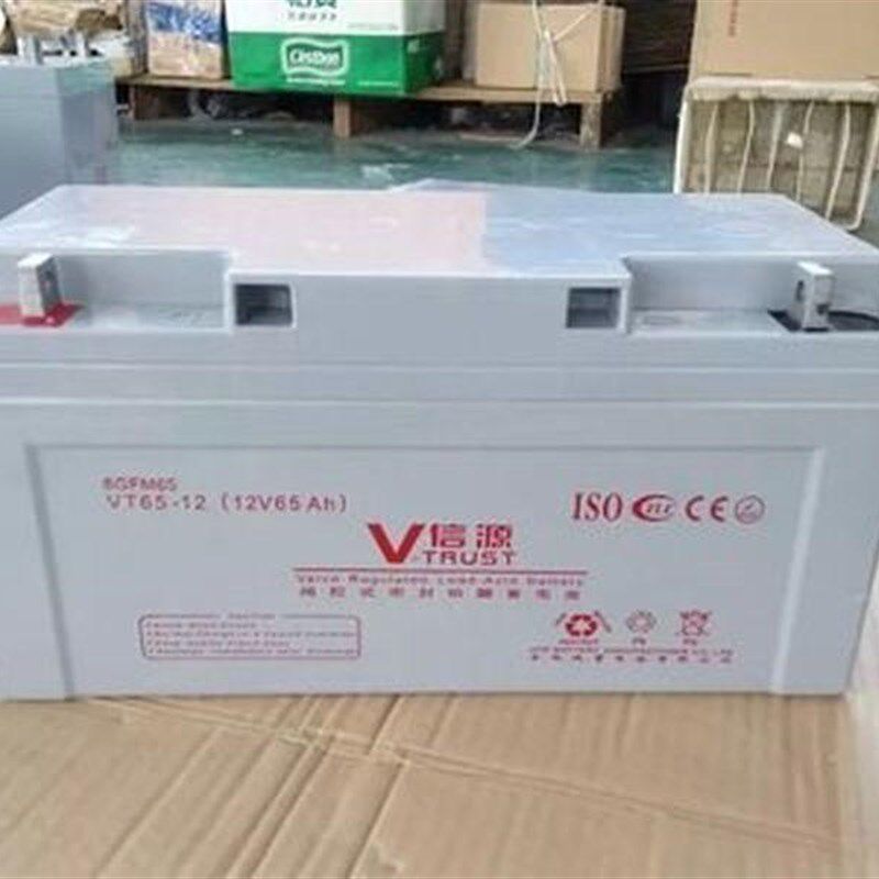 信源蓄电a池12V100AH铅酸直流屏VT100-12免维护阀控基站检测设备